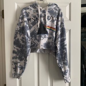 Cropped Pink Floyd sweatshirt